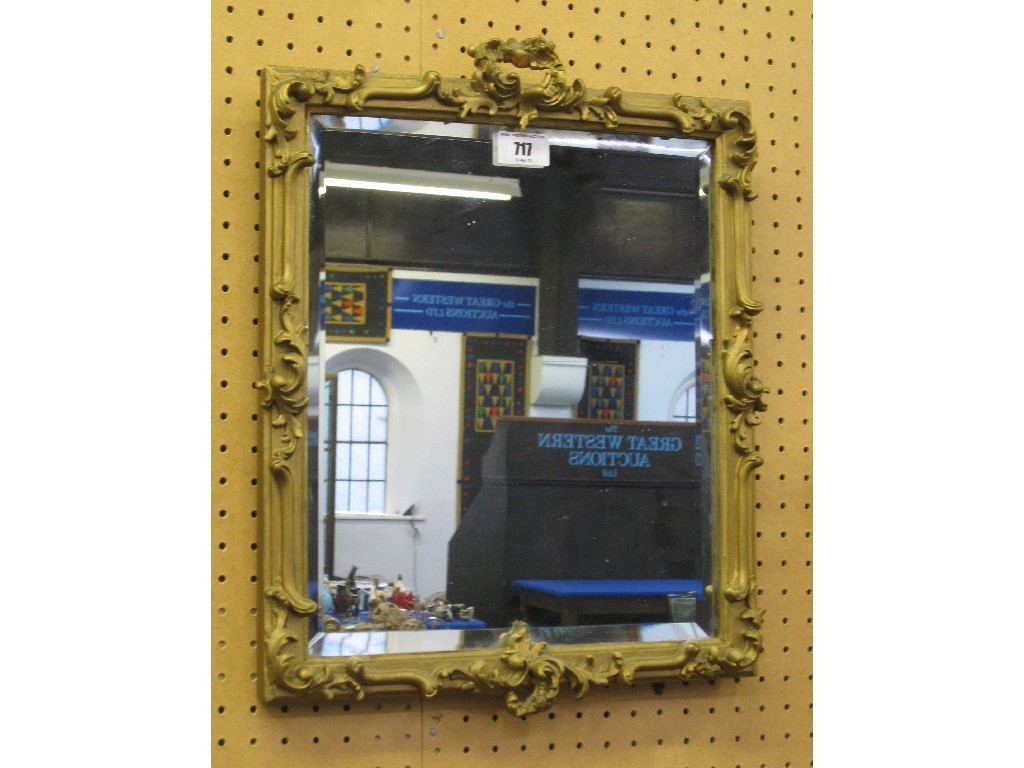 Appraisal: Gilt framed wall mirror