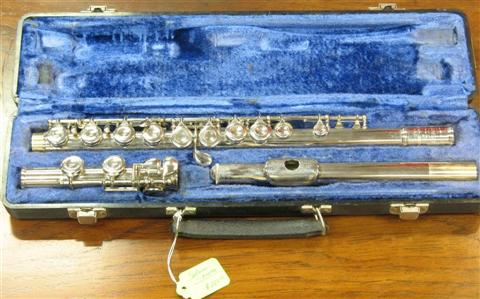 Appraisal: SELMER BUNDY FLUTE in case Provenance Gordon Keller Music Company