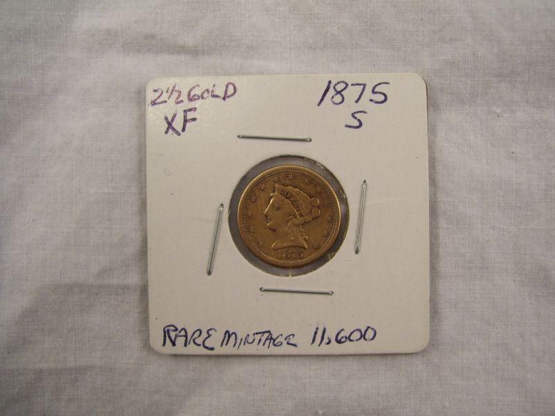 Appraisal: S Dollar Gold Piece Low mintage No grading guarantee