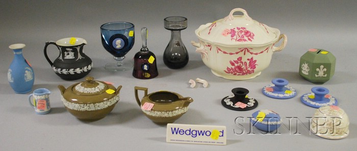 Appraisal: Sixteen Miscellaneous Wedgwood Ceramics Items a covered tureen three candleholders