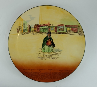 Appraisal: Royal Doulton Dickens seriesware large charger Sairey Gamp D diameter