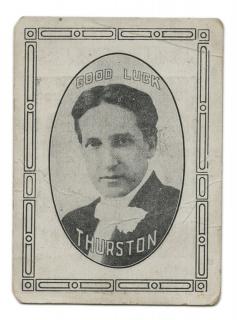 Appraisal: Thurston Howard Thurston Throw-Out Card Ghosts New and Startling Illusion