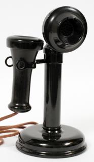 Appraisal: PHONECO INC CANDLE STICK TELEPHONE CIRCA PHONECO INC CANDLE STICK