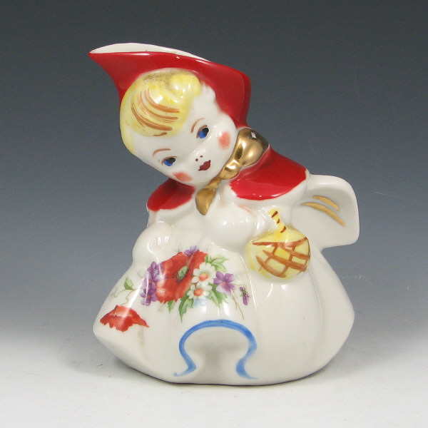 Appraisal: Hull Little Red Riding Hood Tab Handle Creamer Little Red