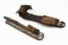 Appraisal: ICE SKATES - Pair of th C Dutch wood and