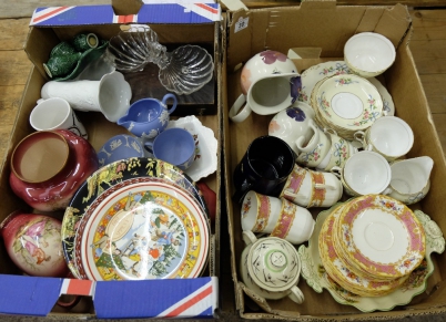 Appraisal: A collection of pottery to include Meaking part teaset Colclough