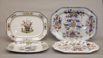 Appraisal: Four Misc Platters