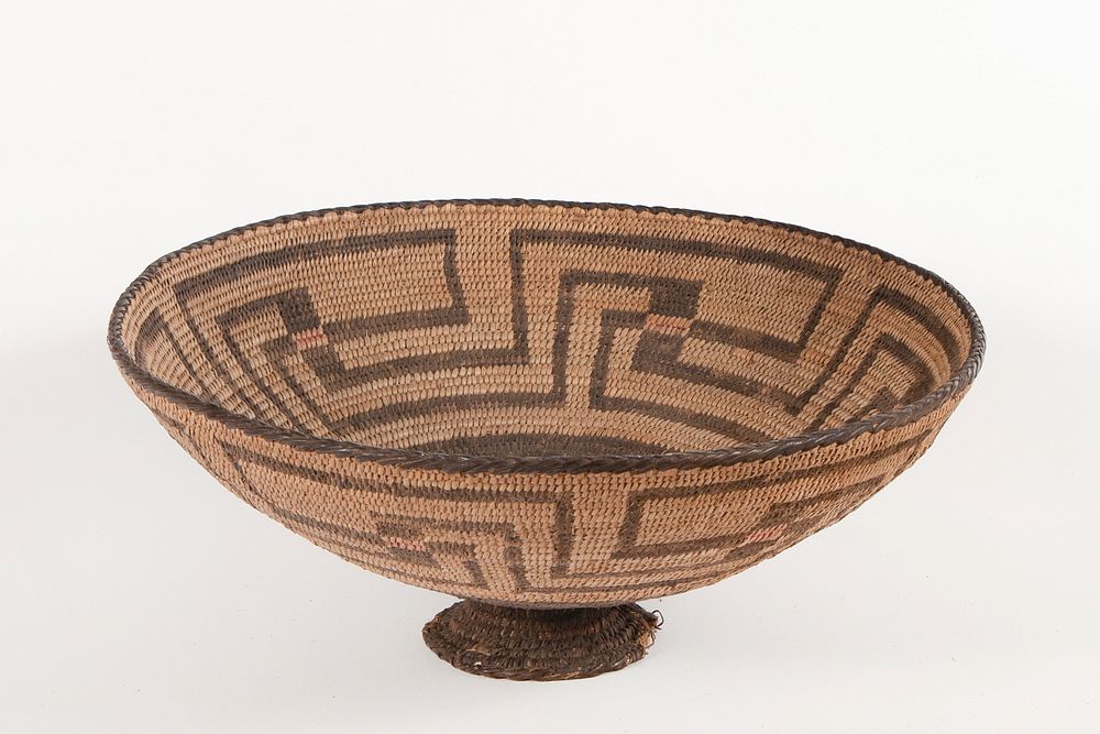 Appraisal: Akimel O Odham Pima Basketry Bowl Akimel O Odham Pima