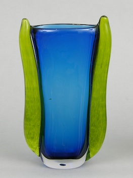 Appraisal: A Young Constantin Blown Glass Vase A Young Constantin blown