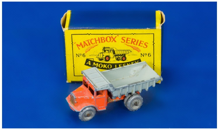 Appraisal: Matchbox - Series Regular Wheels a Quarry Truck Orange Body