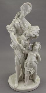 Appraisal: Antique Meissen Porcelain Figural Group Antique Meissen Porcelain Figural Group