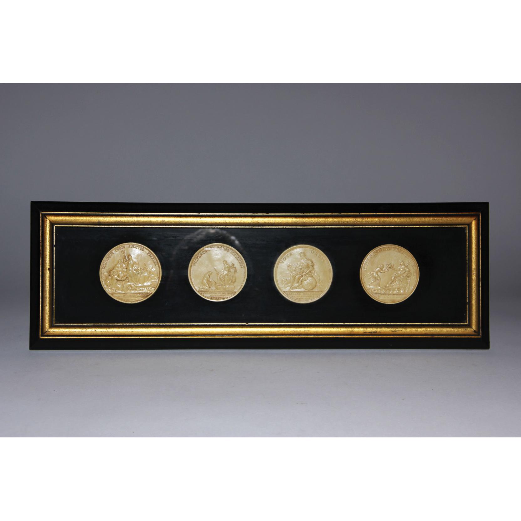 Appraisal: Set of Four th and th Century Continental Medallions in