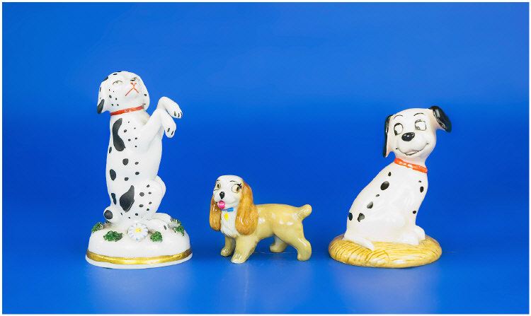 Appraisal: Royal Doulton Disney Figure Lucky DM from Dalmatians Plus a