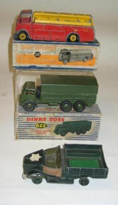 Appraisal: A E C Tanker Ten Ton Army Truck and Britains