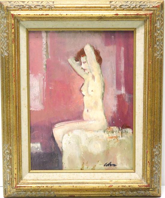 Appraisal: Harold Cohn American - oil on masonite signed LR depicts