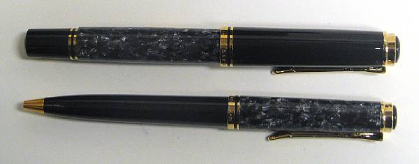 Appraisal: PELIKAN Wall Street Limited Edition Fountain Pen and Ballpoint Pen