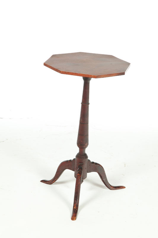 Appraisal: FEDERAL CANDLESTAND Dunlap School New Hampshire late th-early th century