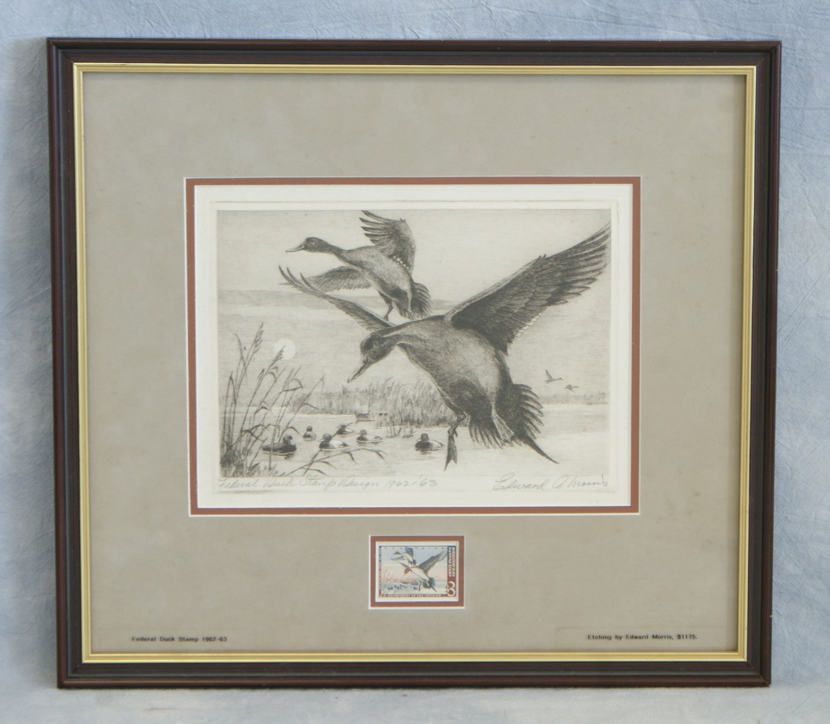 Appraisal: Edward A Morris American b Federal Duck Stamp Design -