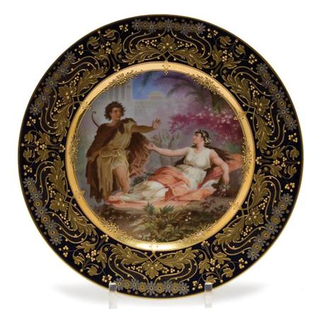 Appraisal: Dresden Porcelain Cabinet Plate Estimate -