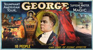 Appraisal: GEORGE GROVER Triumphant American Tour George Supreme Master of Magic