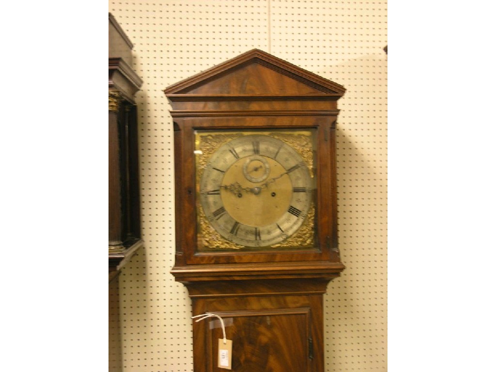 Appraisal: A George III eight day longcase clock unsigned square dial