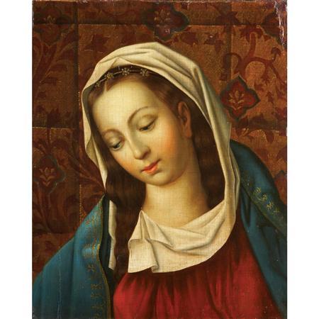 Appraisal: Flemish School th Century Madonna Estimate -