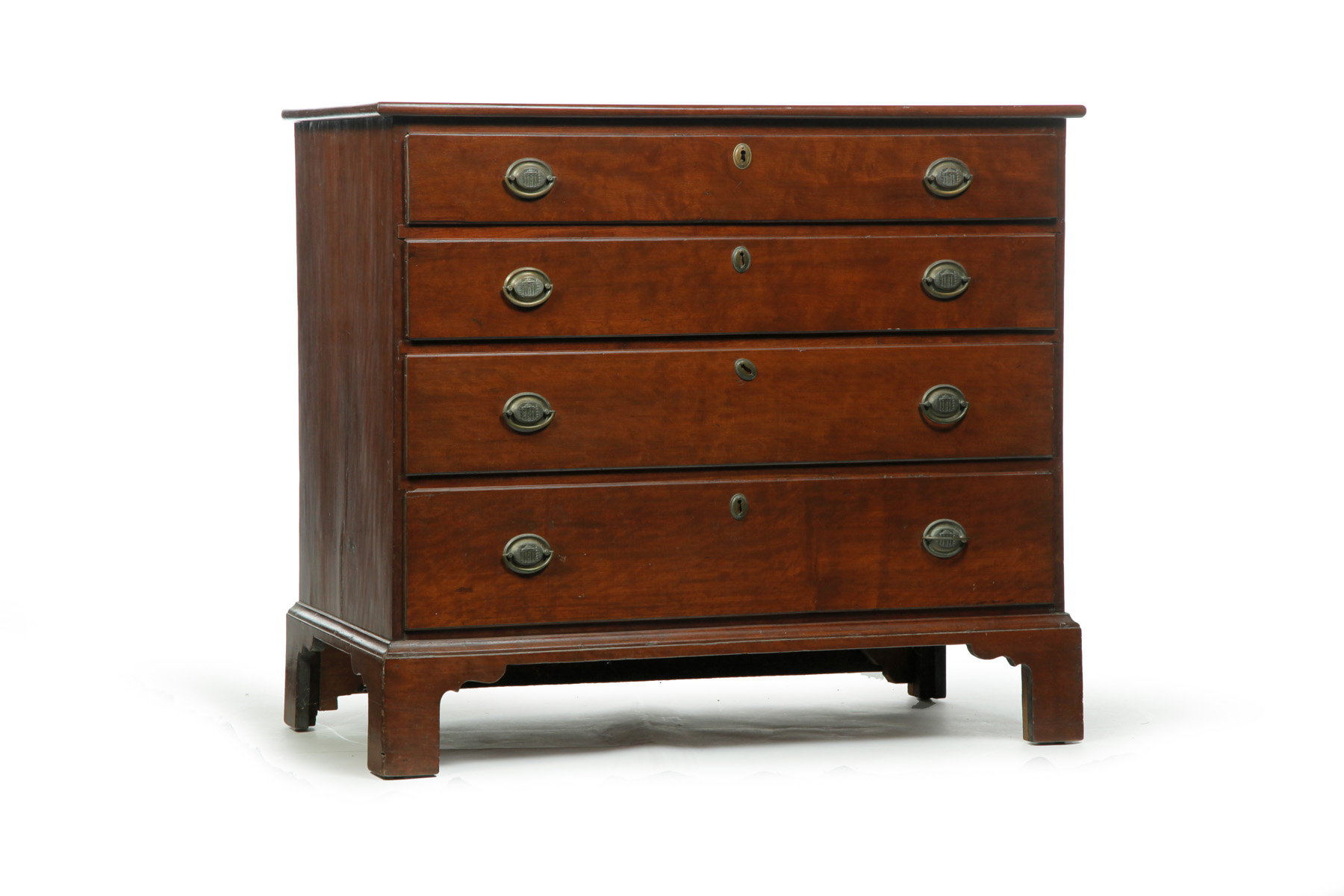 Appraisal: AMERICAN CHIPPENDALE CHEST OF DRAWERS Attributed to Rhode Island late