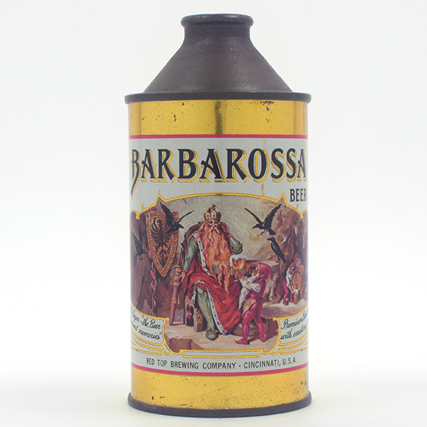 Appraisal: Barbarossa Beer Cone Top IRTP - Reference USBC - Brewery