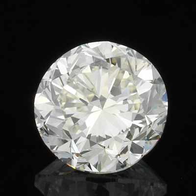 Appraisal: An Unmounted Carat Round Brilliant Cut Diamond EGL Certified EGL