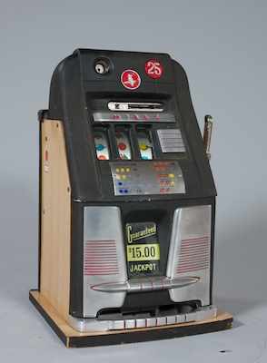 Appraisal: A Mills Cent Slot Machine Circa 's Table top slot