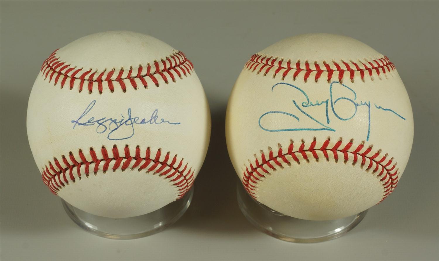 Appraisal: Signed Rawlings Official League Baseballs one signed by Tony Gwynn