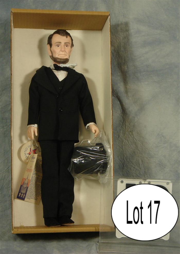 Appraisal: Effanbee Abraham Lincoln Doll inches tall mint in original box