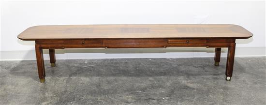 Appraisal: Sale Lot A Mid-Century Bench Width inches Illinois