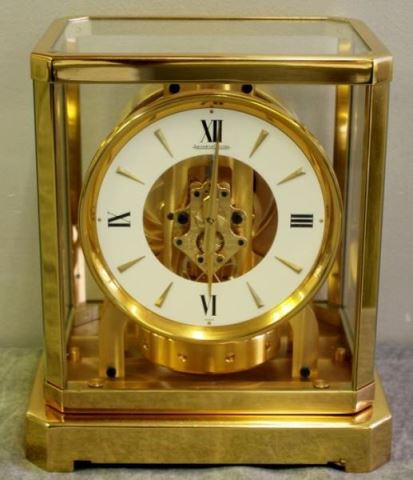 Appraisal: Jaeger Le Coultre Atmos Clock Serial From a Nyack NY