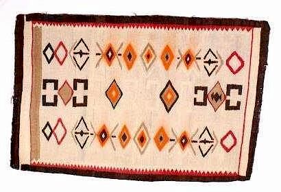 Appraisal: Teec Nos Pos Navajo Woven Rug For your consideration is