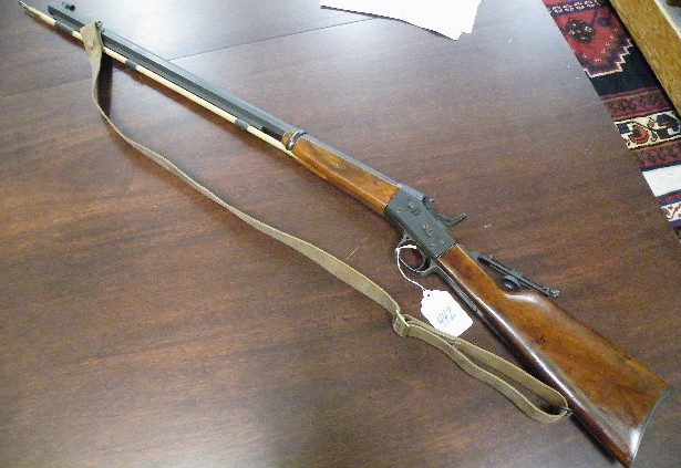 Appraisal: CUSTOM MADE ROLLING BLOCK RIFLE WITH REMINGTON FRAME - caliber