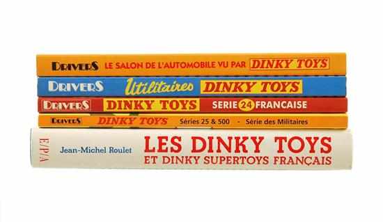 Appraisal: FIVE BOOKS RELATED TO DINKY TOYS