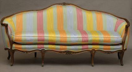 Appraisal: Continental Rococo-Style Settee