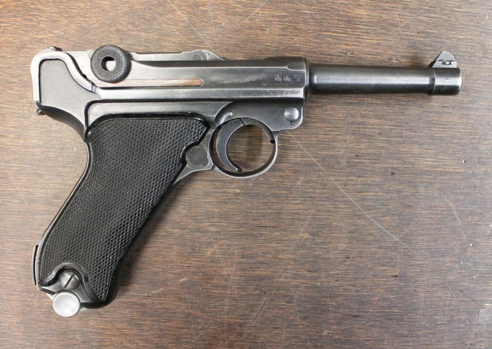 Appraisal: GERMAN WW MAUSER MODEL P SEMI AUTOMATIC LUGER PISTOL mm