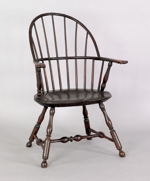 Appraisal: Lancaster County Pennsylvania sack-back windsor chair ca