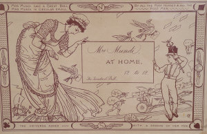 Appraisal: After Walter Crane RWS - - 'Mrs Mundi At Home'