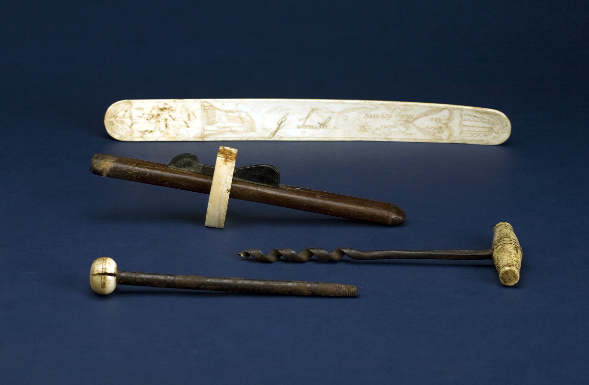 Appraisal: MAHOGANY AND IVORY MARKING GAUGE TOGETHER WITH AN IVORY HANDLED