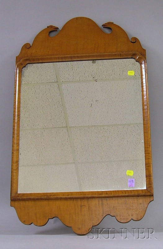 Appraisal: Tiger Maple Mirror lg in