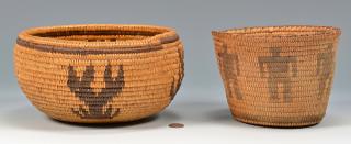 Appraisal: Southwest Native American Coiled Baskets st item Southwestern Native American