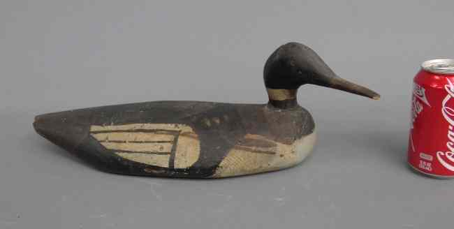 Appraisal: Painted Merganser decoy '' Length