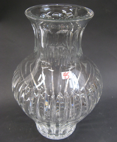 Appraisal: WATERFORD CUT CRYSTAL FLOWER VASE Marquis pattern signed underfoot -