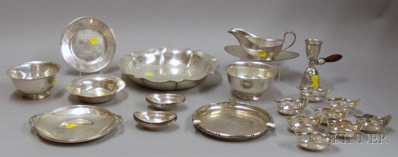 Appraisal: Approximately Twenty-eight Sterling Silver Serving Items a Reed Barton gravy