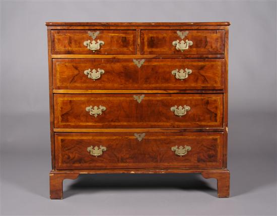 Appraisal: A George III Style Chest of Drawers Height x width