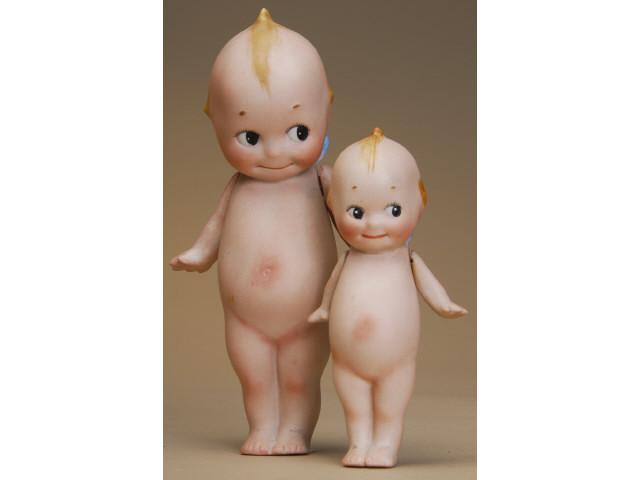 Appraisal: Lot Two Rose O'Neill Standing Kewpies Germany ca two all