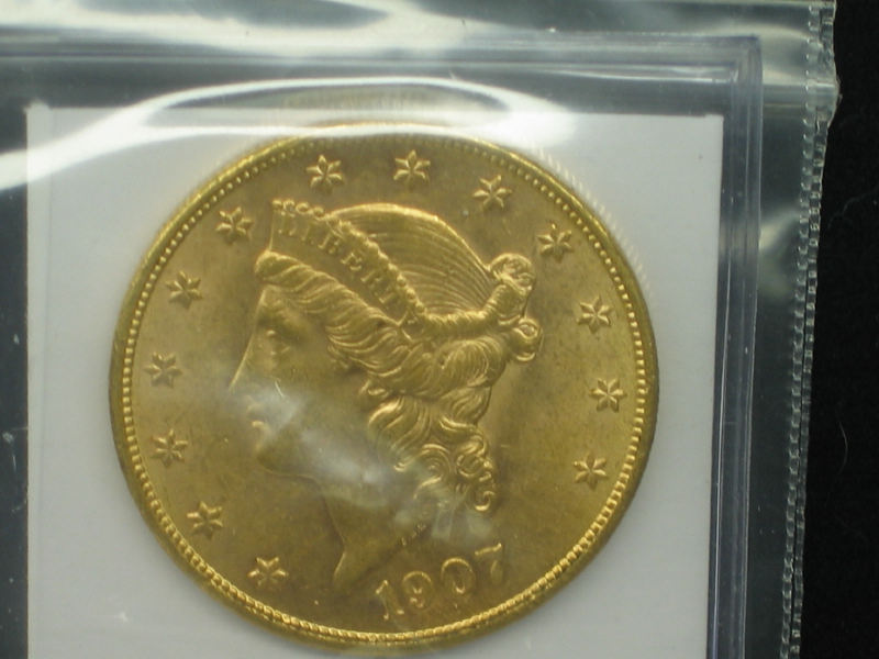 Appraisal: S GOLD MS- Beautiful luster in the field some contact